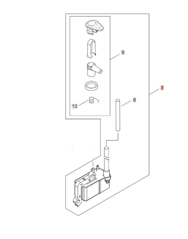 Süütemoodul PB-7910T, EB790RT, Echo