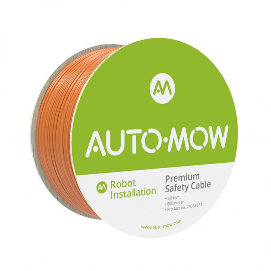 Piirdetraat 3,8mm Premium oranz 800m, Auto-Mow