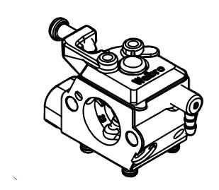 Karburaator membraaniga SRM-420TES, Echo