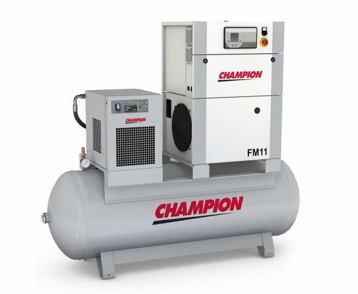 kruvikompressor 11kW FM11/CT/500, Champion
