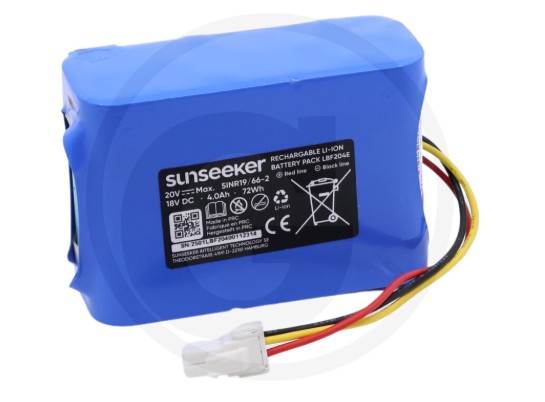 Aku (20V 4Ah) V3 Plus, S3, S4, Sunseeker