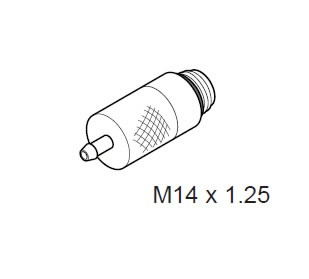 Survetestri adaptor M14 x 1.25, Echo