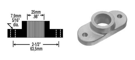 Tera adapter MTD 25 mm 748-0300, BBT