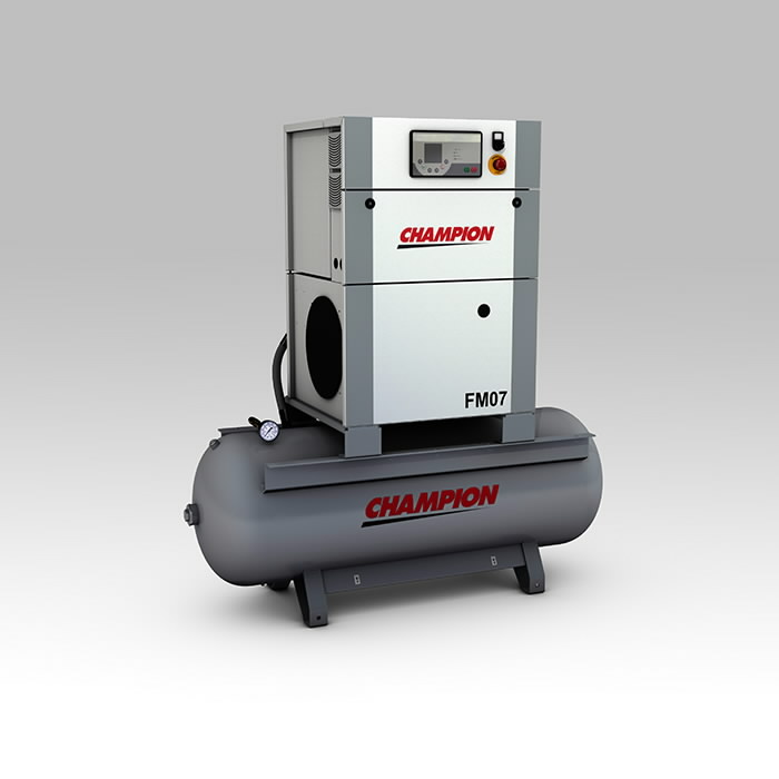 kruvikompressor 7,5kW FM7/270, Champion