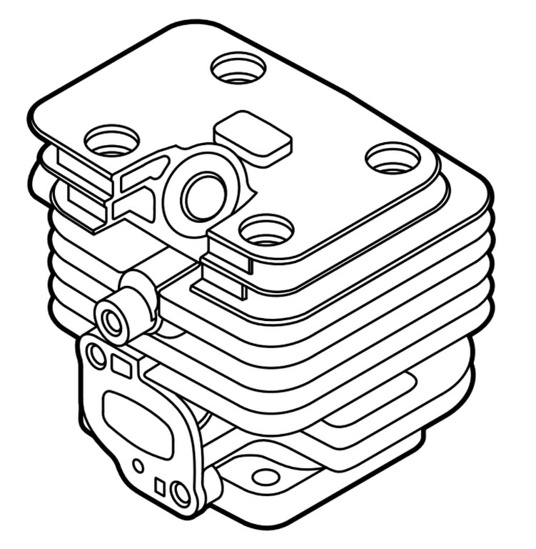 Silinder SRM-2620 SRM-2620, Echo