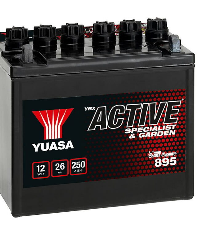 Aku 12V, 26aH YUASA 895UR1, Ariens