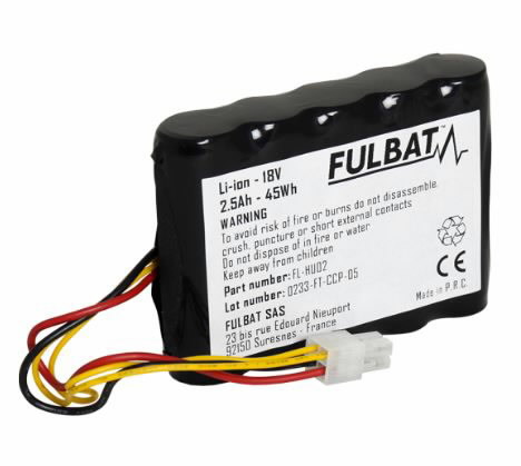 Robotniiduki aku Husqvarna / Gardena 18V, 2,5Ah FL-HU02, Fulbat