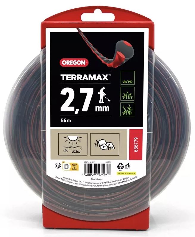 Trimmitamiil Terramax, 2,7 mm x 56 m, OREGON