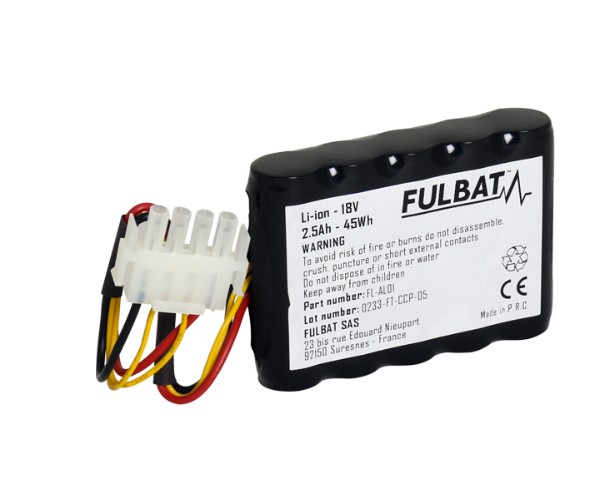 Robotniiduki aku AL-KO 18V 2,5Ah FL-AL01, Fulbat