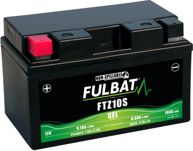 Murutraktori aku 12V 8,6Ah FTZ10S GEL, Fulbat - Image 3