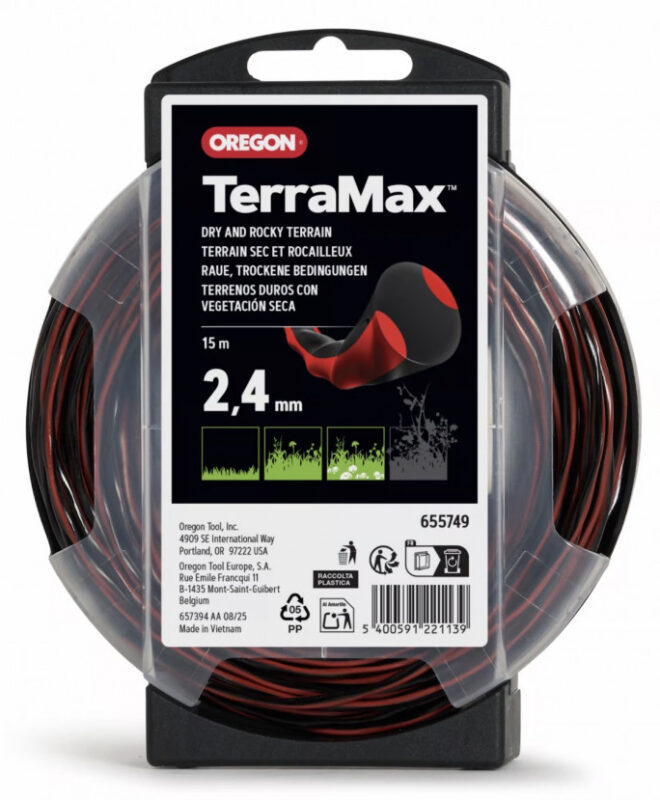 Trimmitamiil Terramax 2,4 mm x 15 m, OREGON
