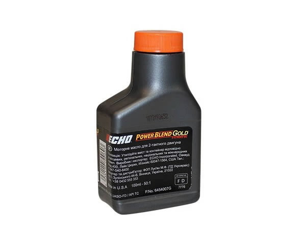 Seguõli 2-taktilisele mootorile Power Blend Gold 2T 100ml, Echo