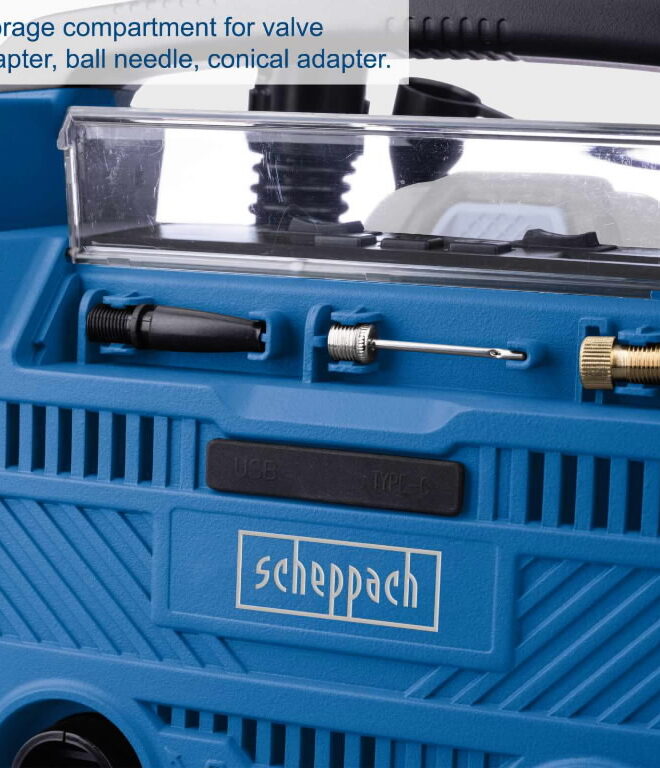 Akuga hübriidkompressor 3in1 Airforce 6, karkass, Scheppach