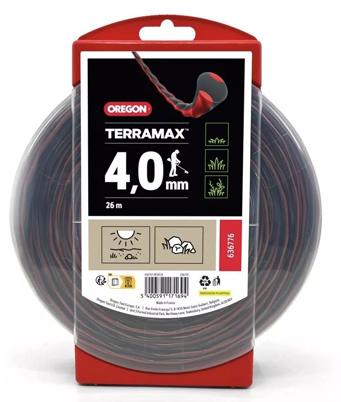 Trimmitamiil Terramax, 4,0 mm x 26 m, OREGON