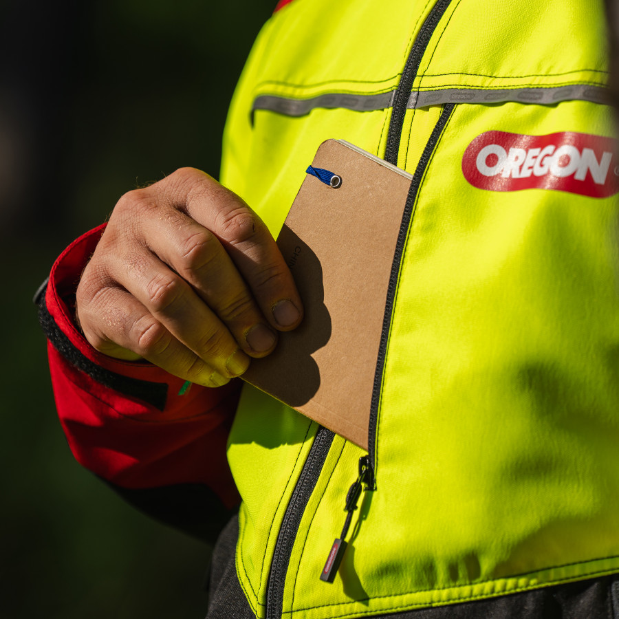 Jakk, Protect PRO punane/kollane 2XL, OREGON - Image 3